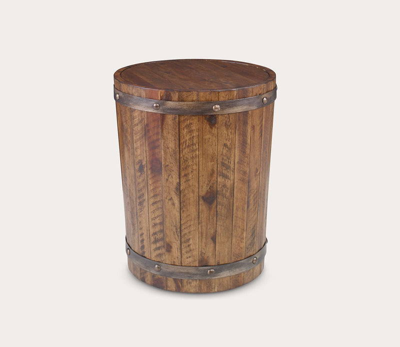 Uttermost Ceylon Wine Barrel Side Table - Image 3