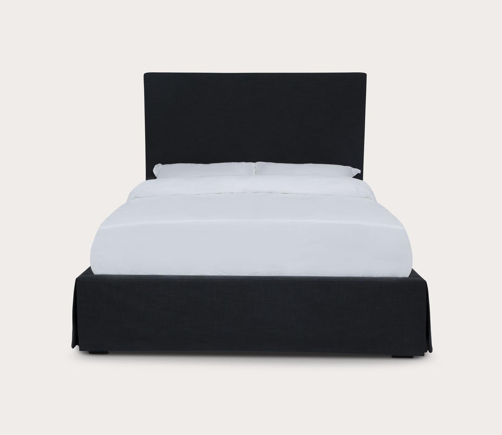 Cheviot Upholstered Skirted Panel Bed by Modus Furniture