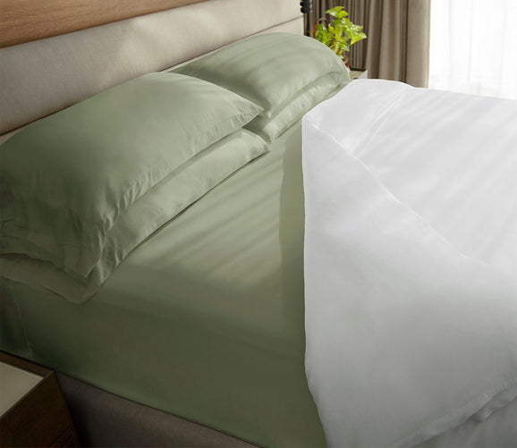 Cariloha's Classic Bamboo Bed Sheet Set 100 Viscose Bamboo City