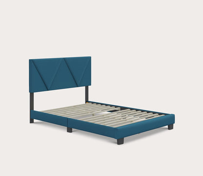Clayton Linen Fabric Upholstered Platform Bed by Boyd Sleep