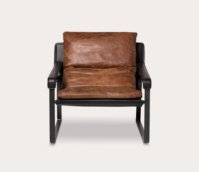 Moe's Furniture Connor Genuine Leather Club Chair - Image 2