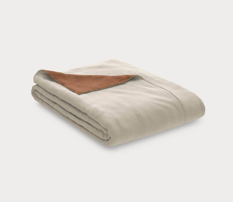 PureCare Cooling Bamboo Reversible Duvet Cover and Sham Set Separates - Image 3