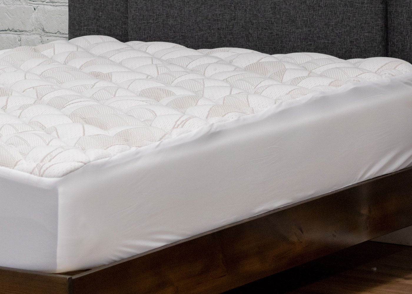 Copper Infused Mattress Pad by eLuxury