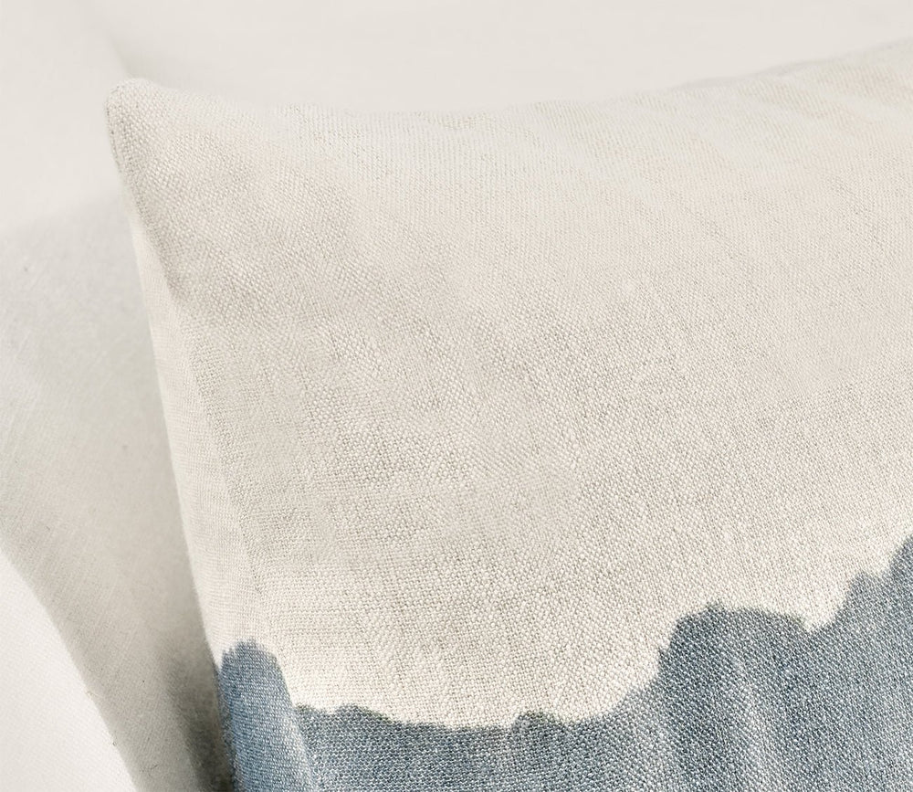 Cora Watercolor Linen Throw Pillow by Villa by Classic Home