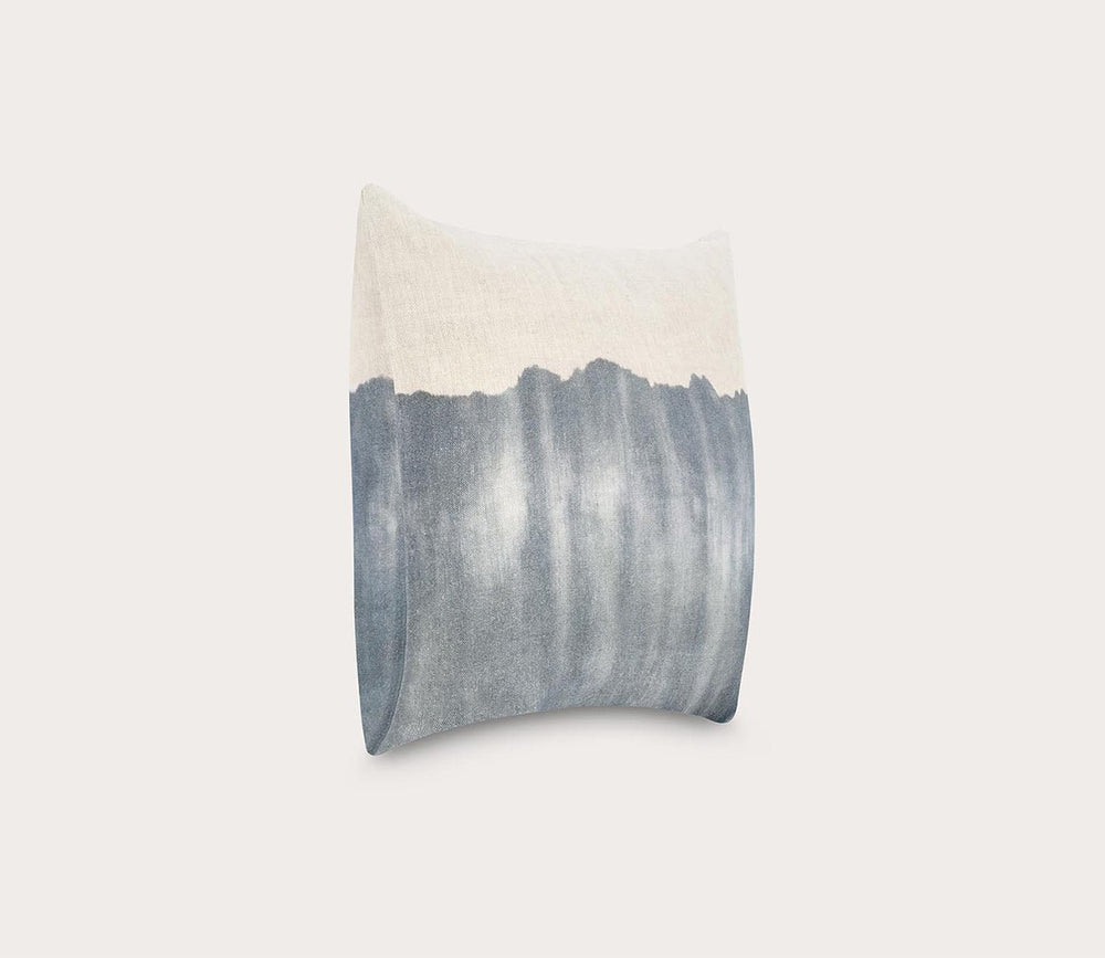 Cora Watercolor Linen Throw Pillow by Villa by Classic Home