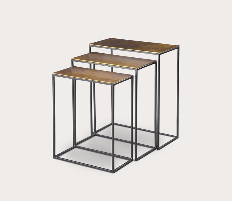 Uttermost Coreene Gold Nesting Tables Set of 3 - Image 4