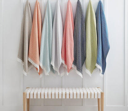 Costa Cotton Throw Blanket by Sferra