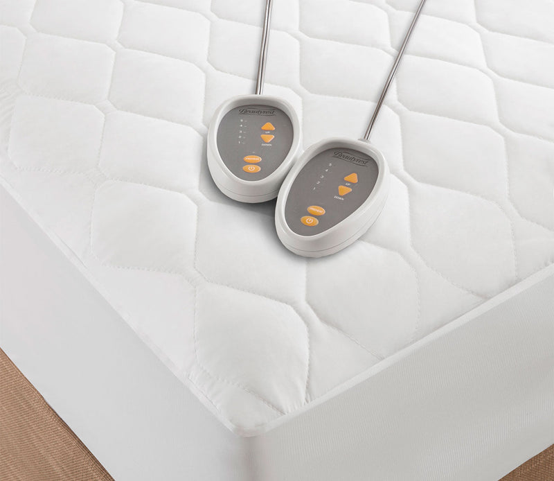 Beautyrest Cotton Blend Heated Mattress Pad - Image 2