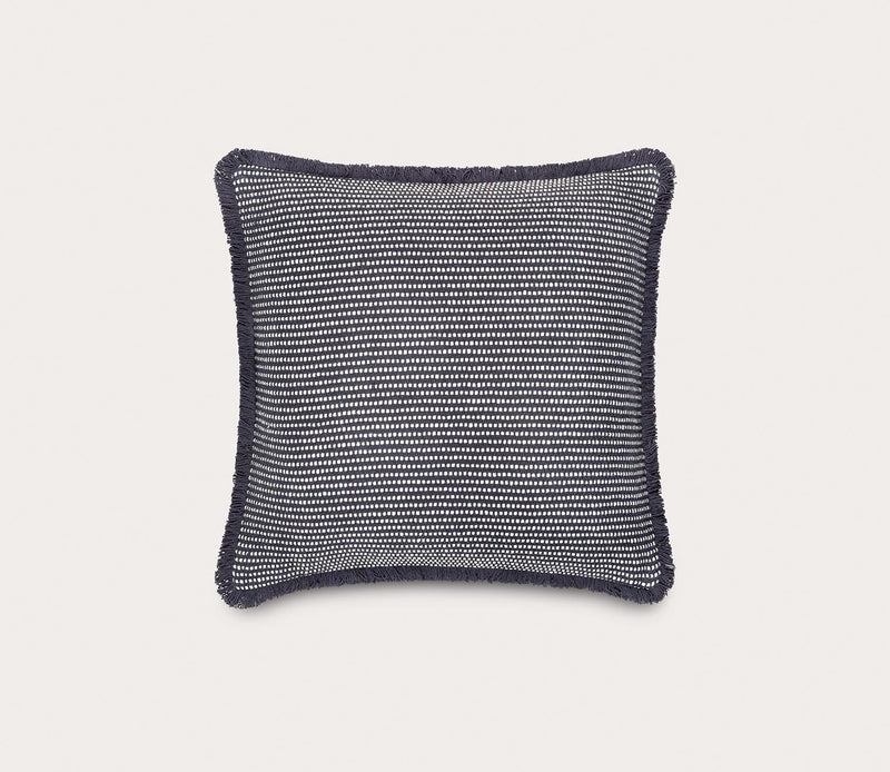 Surya Cotton Fringe Decorative Pillow - Image 1