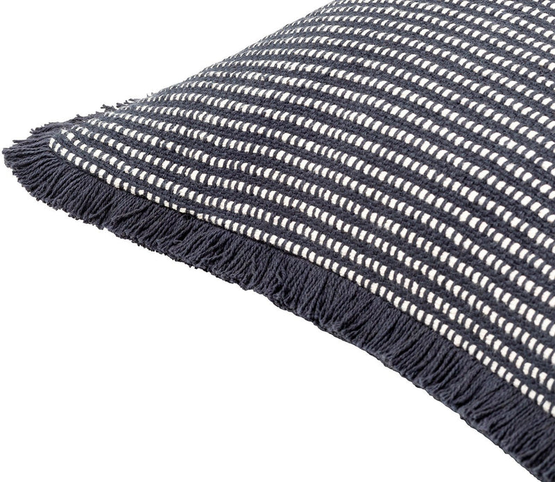 Surya Cotton Fringe Decorative Pillow - Image 2