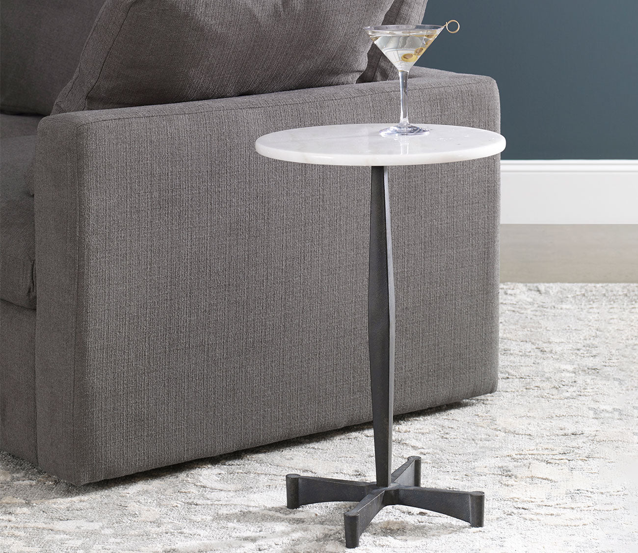 Counteract White Accent Table by Uttermost