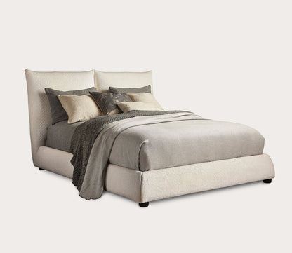 Cumulus Sherpa Fabric Upholstered Bed by Parker House