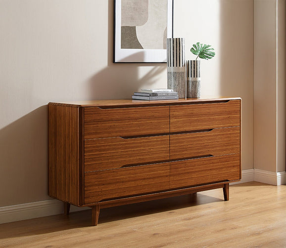 Currant Bamboo Double Dresser by Greenington