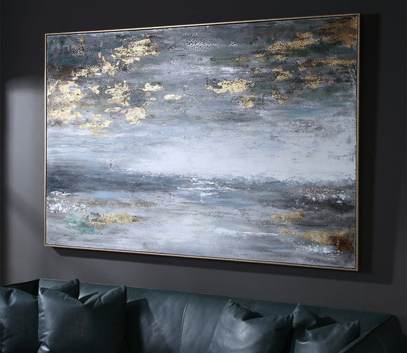 Dawn To Dusk Hand Painted Canvas by Uttermost