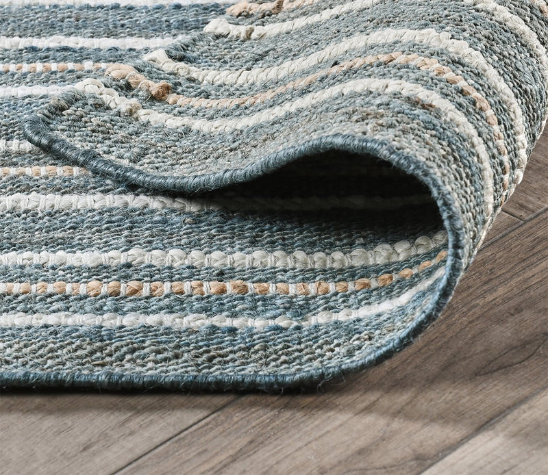 Villa by Classic Home Del Mar Aqua Area Rug - Image 4