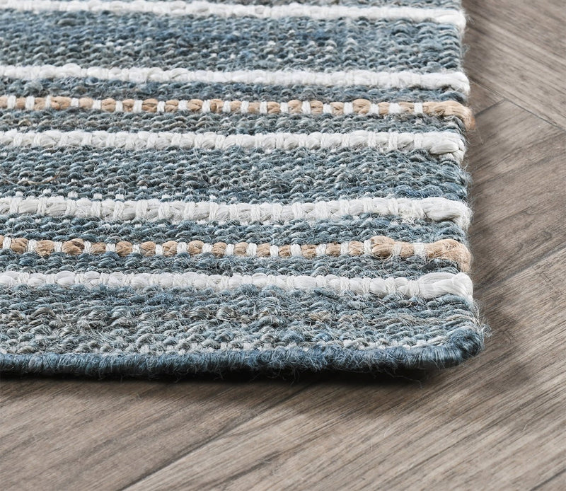 Villa by Classic Home Del Mar Aqua Area Rug - Image 2