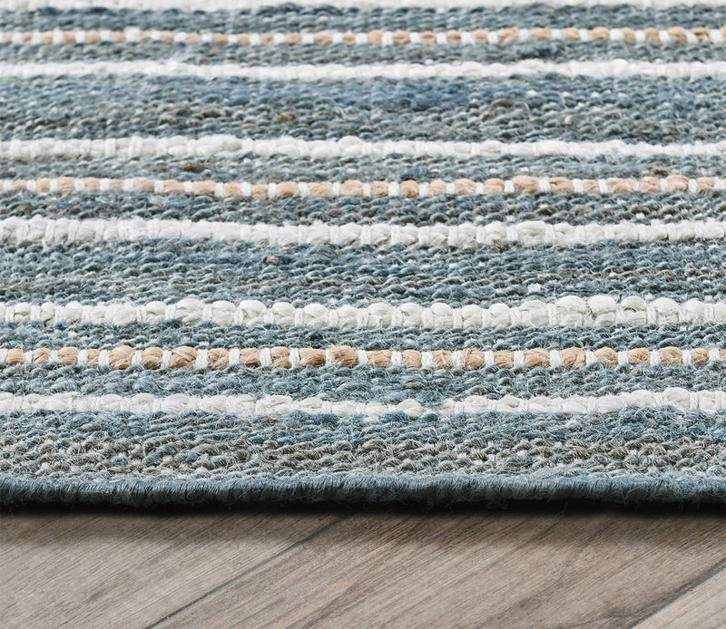 Villa by Classic Home Del Mar Aqua Area Rug - Image 3