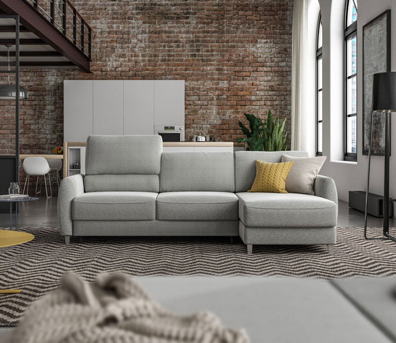 Luonto Delta Loveseat Chaise Sleeper Sofa City Mattress