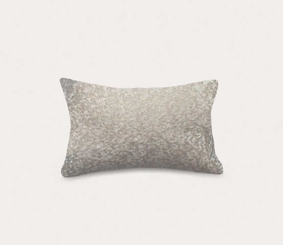 Diamond Dust Embroidered Throw Pillow by Ann Gish