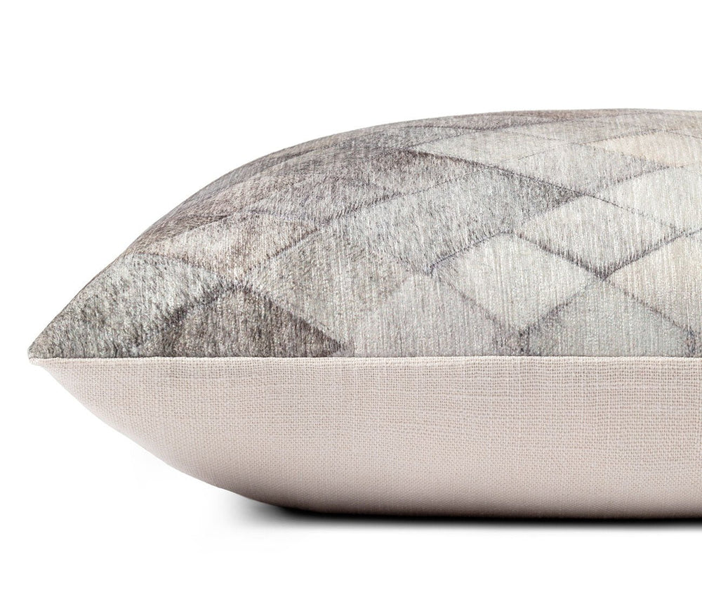 Diamond Faux Hide Throw Pillow by Loloi
