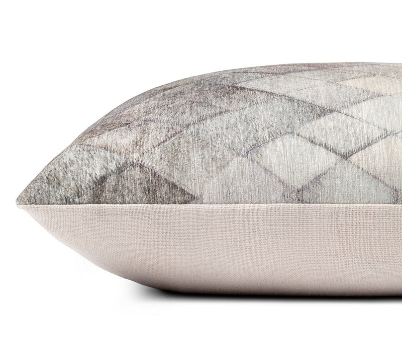 Loloi Diamond Faux Hide Throw Pillow Set of 2 - Image 2