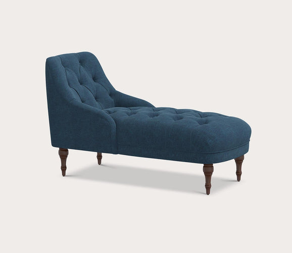 Diamond Tufted Chaise Lounge by Skyline Furniture