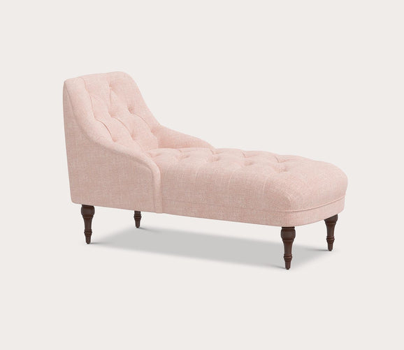 Diamond Tufted Chaise Lounge by Skyline Furniture