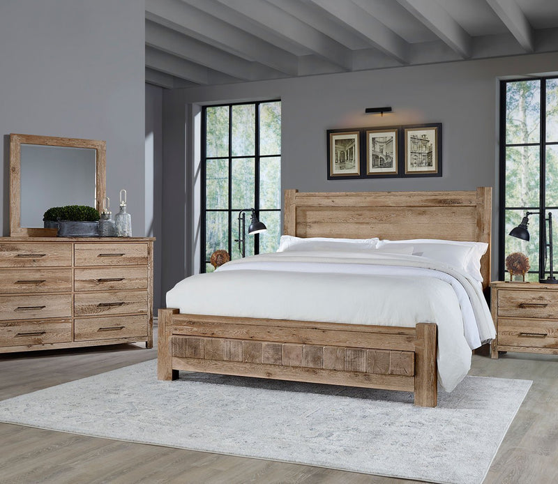 Vaughan Bassett Dovetail 6X6 Bed Bedroom Set - Image 1