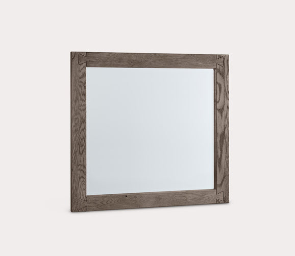 Dovetail Mystic Grey Wood Frame Landscape Mirror by Vaughan Bassett