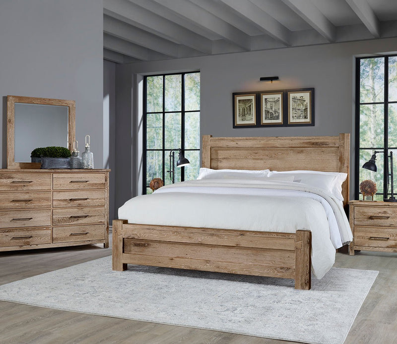 Vaughan Bassett Dovetail Poster Bed Bedroom Set - Image 1