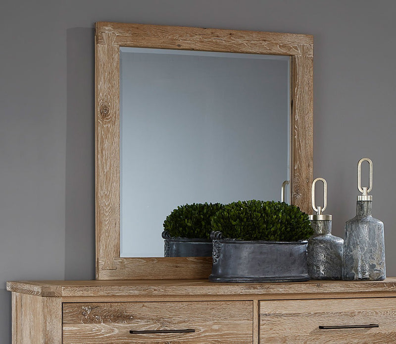 Vaughan Bassett Dovetail Sun Bleached Frame Landscape Mirror - Image 1