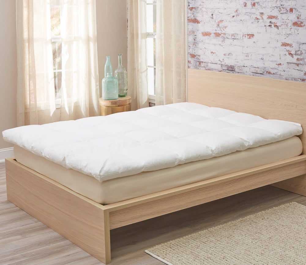 Down Alternative Fiber Bed Topper by Down Decor