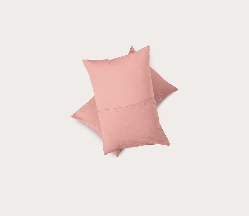 Dr. Weil Garment Washed Percale Pillow Shams - Image 3