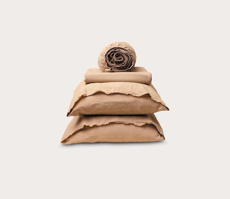 Dr. Weil Garment Washed Percale Sheet Set - Image 4