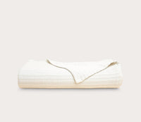 Dr. Weil Ridgeback Coverlet - Full/Queen / Ecru