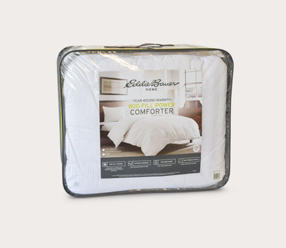 Eddie Bauer White Down Comforter by Eddie Bauer