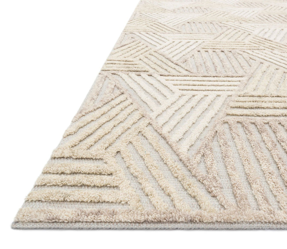 Ehren Oatmeal Ivory Area Rug by Loloi