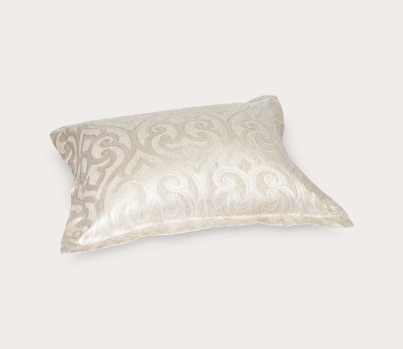 Embroidered Scroll 3-Piece Duvet Cover Set by Ann Gish