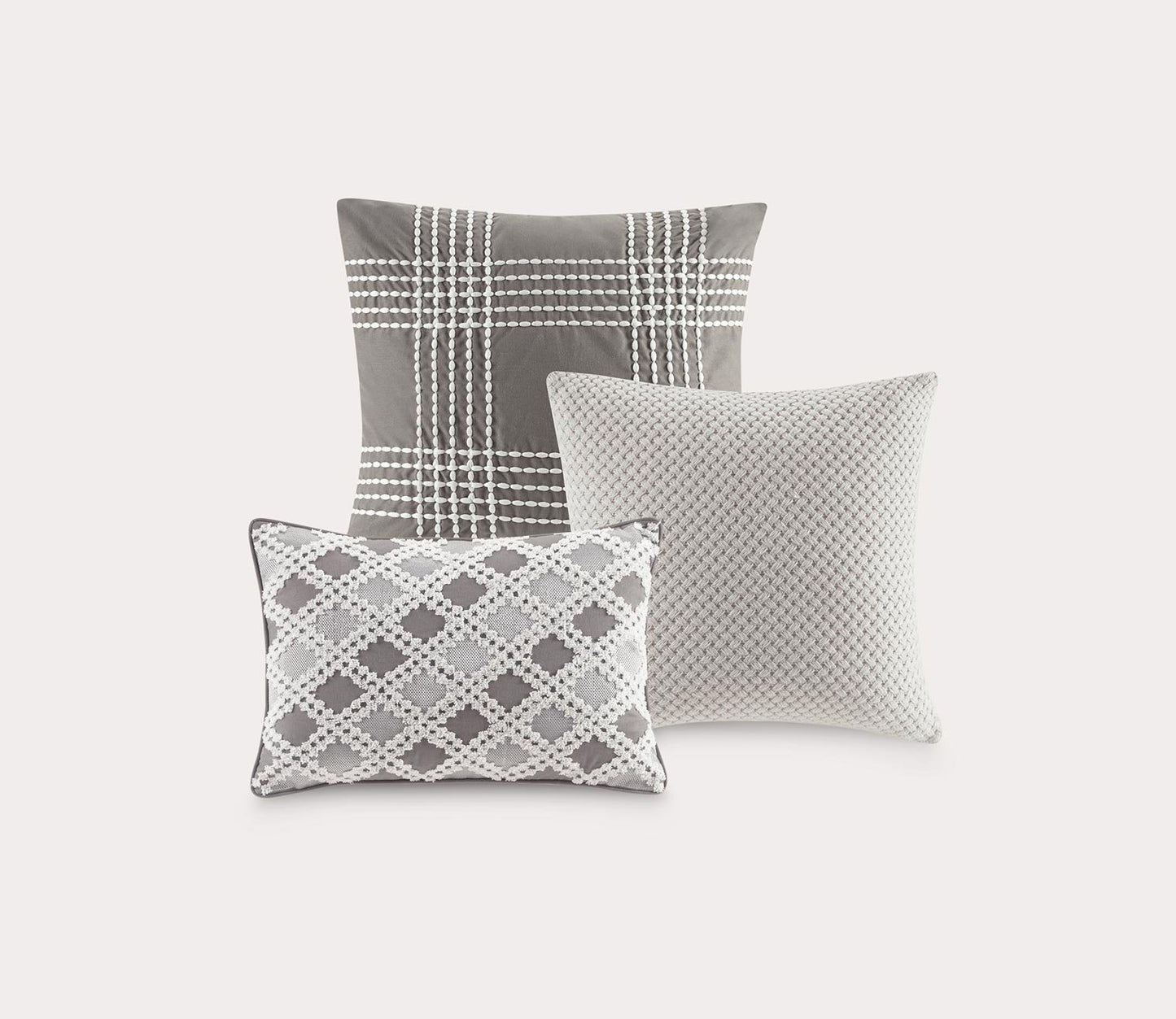 Essence Cotton Clip Jacquard Comforter Set by Madison Park Signature