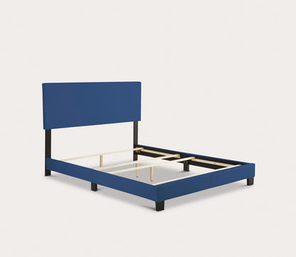 Fairfield Faux Leather Upholstered Platform Bed by Arkotec