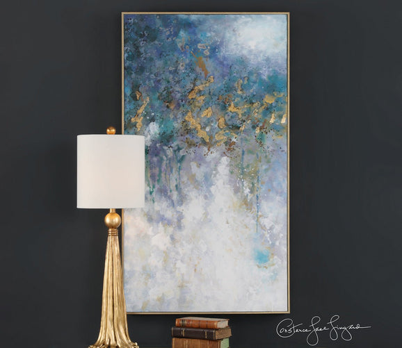 Floating Hand Painted Canvas by Uttermost