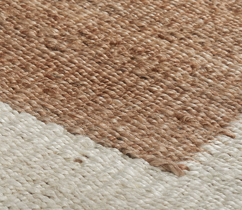 Villa by Classic Home Frame Jute Area Rug - Image 3