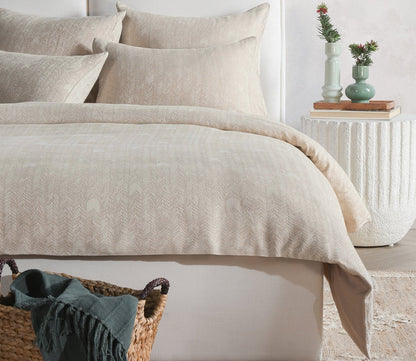 French Herringbone Pillow Sham by Villa by Classic Home