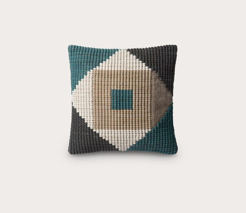 Loloi Geo Block Throw Pillow Set of 2 - Image 1