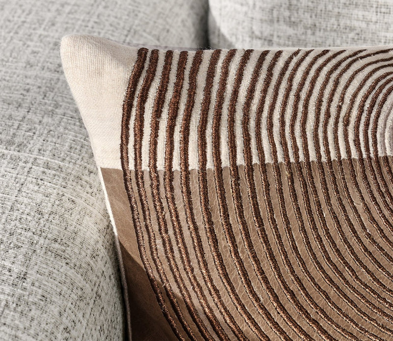 Villa by Classic Home Granville Sandstorm Throw Pillow - Image 2