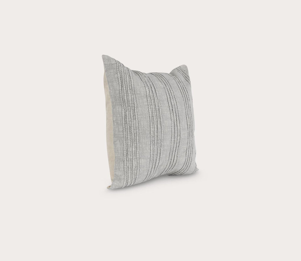 Gratitude Gray Throw Pillow by Villa by Classic Home