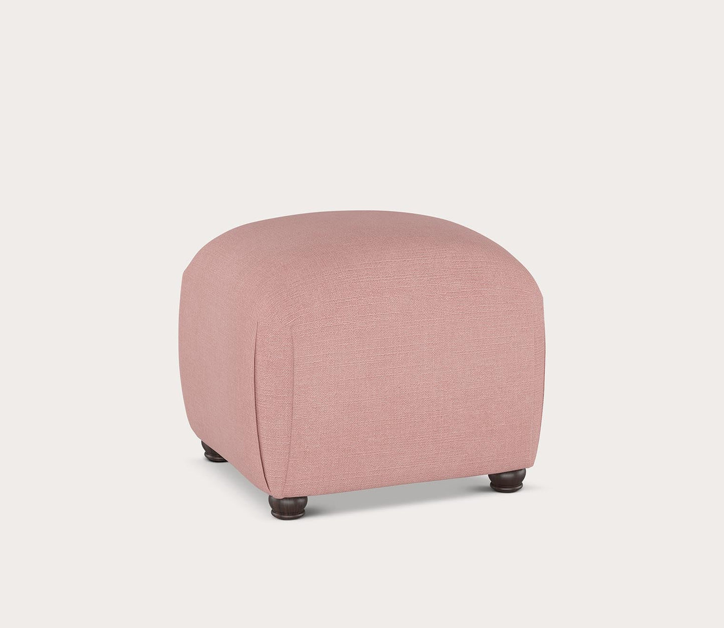 Half Circle Upholstered Ottoman by Skyline Furniture
