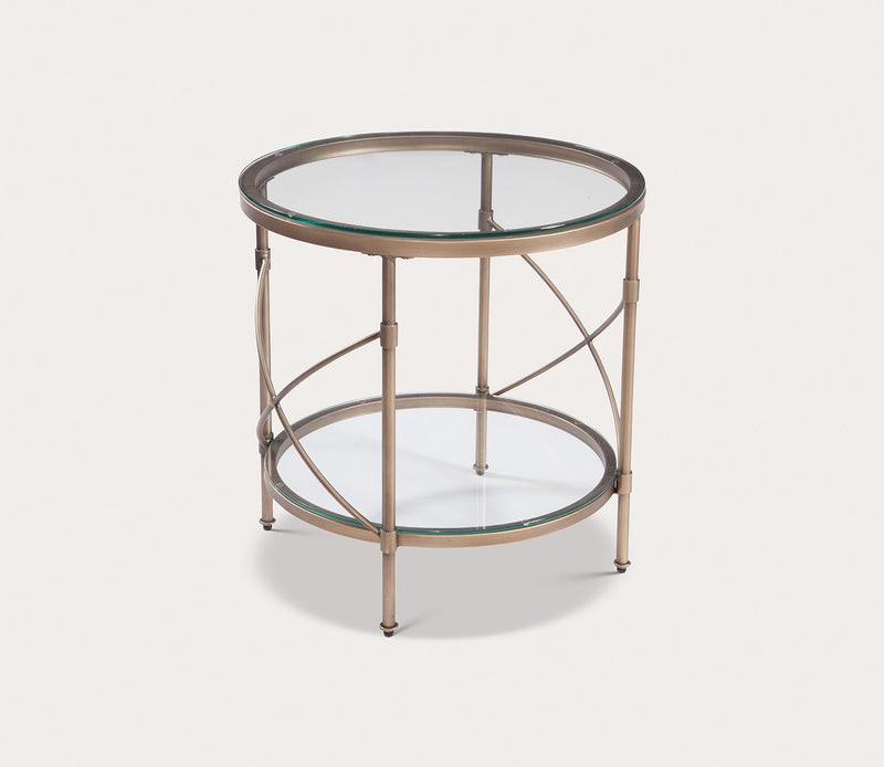 Bassett Mirror Harrison Round End Table - Image 1