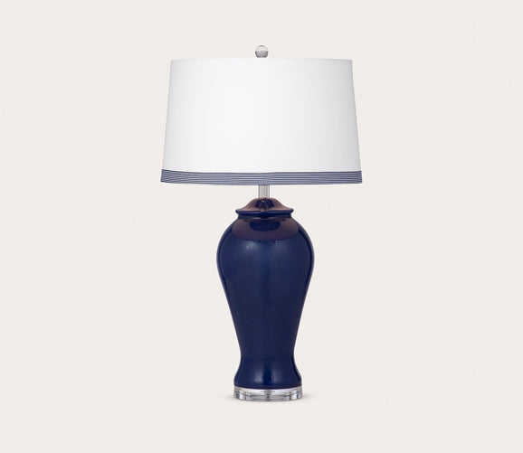 Hastings Glass Table Lamp by Bassett Mirror