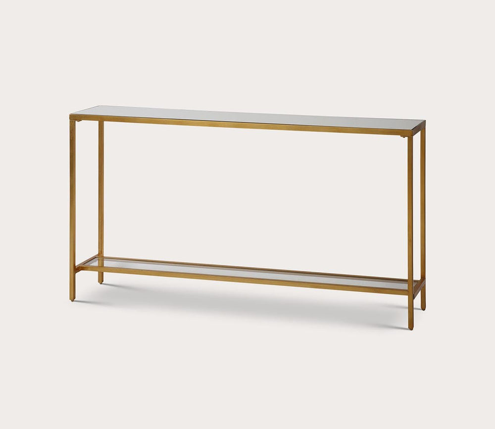 Hayley Gold Console Table by Uttermost